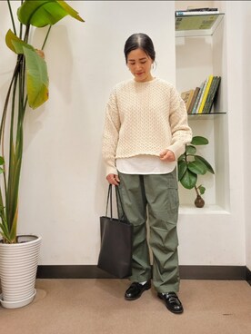 浪口 絵美さん(レディース・164cm)の冬コーディネート