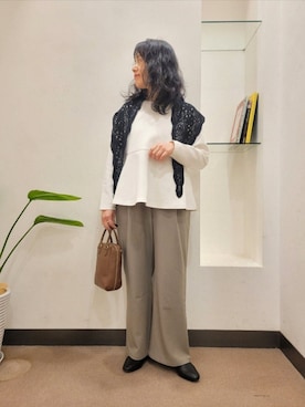 浪口　絵美さん（レディース・164cm）の春コーディネート