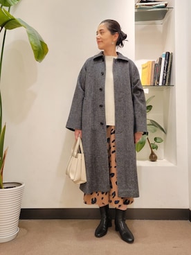 浪口　絵美さん（レディース・164cm）の冬コーディネート