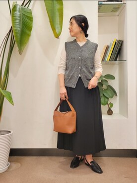 浪口 絵美さん(レディース・164cm)の秋コーディネート