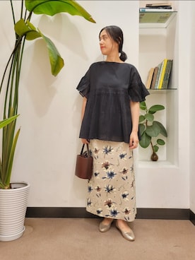 浪口　絵美さん（レディース・164cm）の夏コーディネート