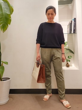 浪口 絵美さん(レディース・164cm)の夏コーディネート