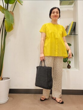 浪口 絵美さん(レディース・164cm)の夏コーディネート