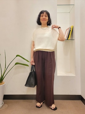 浪口 絵美さん(レディース・164cm)の夏コーディネート