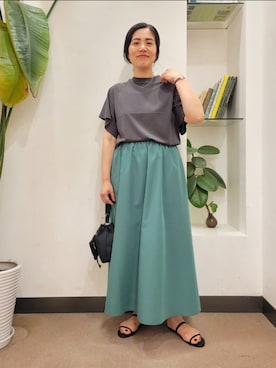 浪口　絵美さん（レディース・164cm）の夏コーディネート