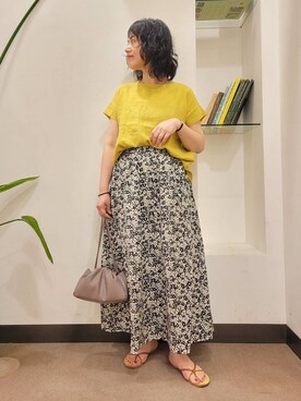 浪口　絵美さん（レディース・164cm）の夏コーディネート