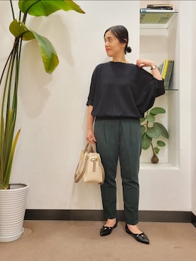 浪口 絵美さん(レディース・164cm)の秋コーディネート