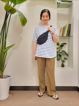 浪口 絵美さん(レディース・164cm)の夏コーディネート