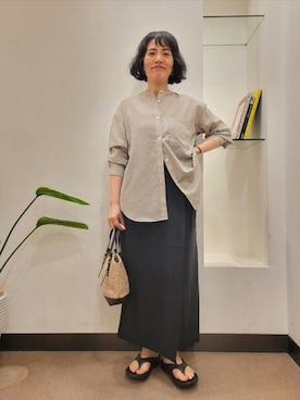 浪口　絵美さん（レディース・164cm）の春コーディネート