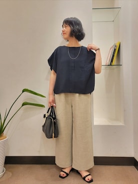 浪口 絵美さん(レディース・164cm)の春コーディネート
