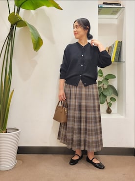 浪口　絵美さん（レディース・164cm）の秋コーディネート