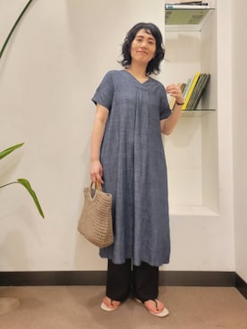 「アイテム（その他シューズ）」を使った、emiinamiiさん（レディース・164cm）の夏コーディネート