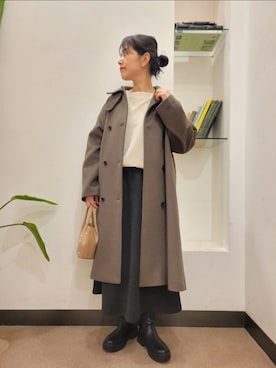 浪口　絵美さん（レディース・164cm）の冬コーディネート