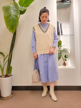 浪口 絵美さん(レディース・164cm)の冬コーディネート