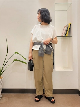浪口 絵美さん(レディース・164cm)の夏コーディネート