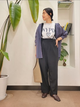 浪口　絵美さん（レディース・164cm）の秋コーディネート