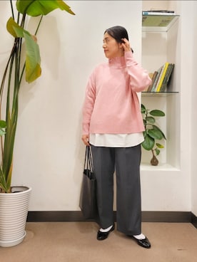 浪口　絵美さん（レディース・164cm）の冬コーディネート