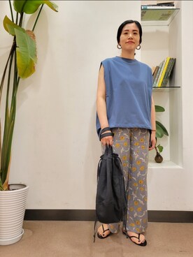 浪口 絵美さん(レディース・164cm)の夏コーディネート