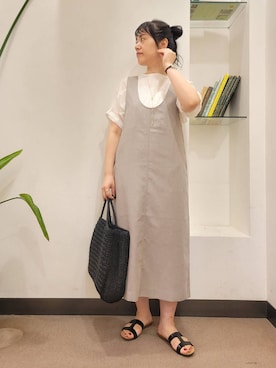 浪口　絵美さん（レディース・164cm）の夏コーディネート