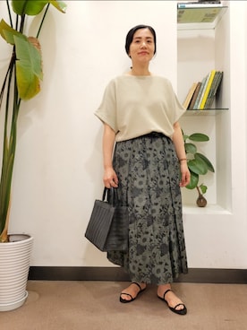 浪口 絵美さん(レディース・164cm)の春コーディネート