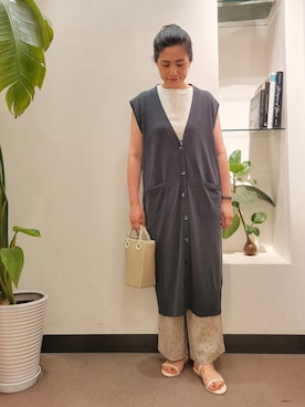 浪口　絵美さん（レディース・164cm）の夏コーディネート