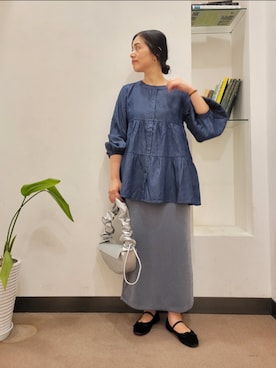 浪口 絵美さん(レディース・164cm)の秋コーディネート