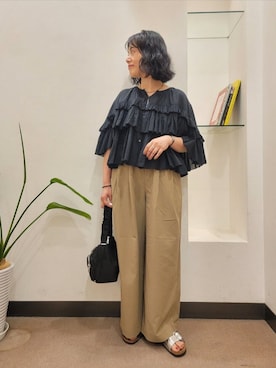 浪口 絵美さん(レディース・164cm)の夏コーディネート