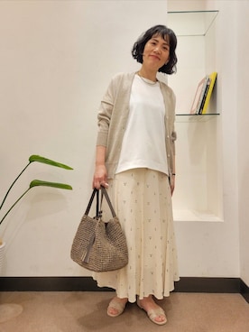 浪口 絵美さん(レディース・164cm)の春コーディネート