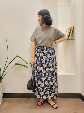 浪口 絵美さん(レディース・164cm)の夏コーディネート