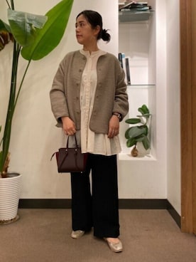 浪口　絵美さん（レディース・164cm）の秋コーディネート