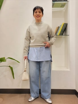 浪口 絵美さん(レディース・164cm)の冬コーディネート