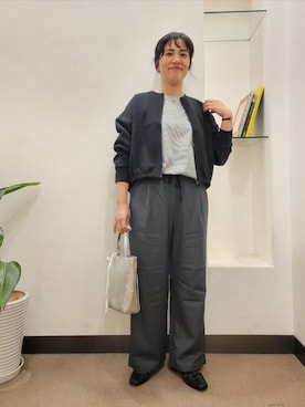 浪口　絵美さん（レディース・164cm）の秋コーディネート