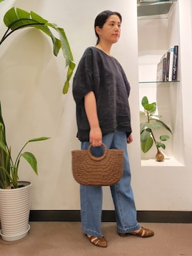 浪口　絵美さん（レディース・164cm）の夏コーディネート