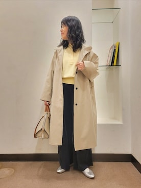 「かぐれ（カグレ）のアイテム」を使った、浪口　絵美さん（レディース・164cm）の春コーディネート