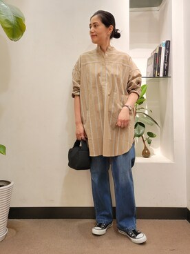 浪口　絵美さん（レディース・164cm）の秋コーディネート