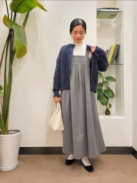 浪口 絵美さん(レディース・164cm)の冬コーディネート