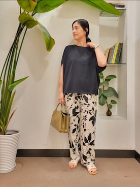 浪口　絵美さん（レディース・164cm）の夏コーディネート