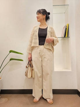 浪口　絵美さん（レディース・164cm）の春コーディネート
