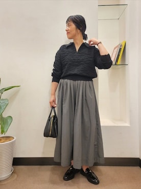 浪口 絵美さん(レディース・164cm)の秋コーディネート