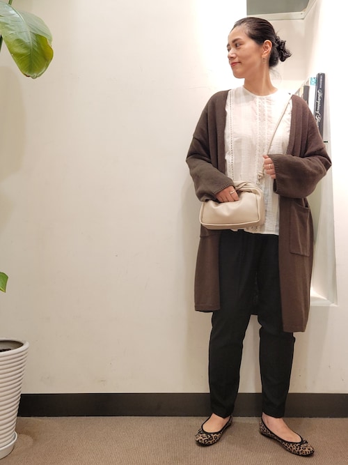 セール】コットンブレンドロングカーディガン（カーディガン/ボレロ