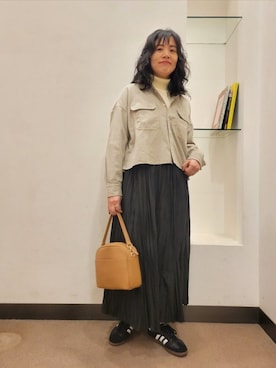 浪口　絵美さん（レディース・164cm）の冬コーディネート