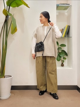 浪口 絵美さん(レディース・164cm)の冬コーディネート