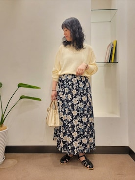 浪口 絵美さん(レディース・164cm)の春コーディネート
