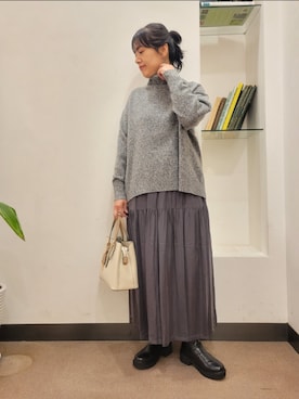 浪口　絵美さん（レディース・164cm）の冬コーディネート