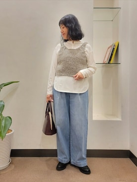 「アーバンリサーチドアーズ」｜浪口　絵美さん（レディース・164cm）の秋コーディネート