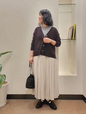 「URBAN RESEARCH DOORS（アーバンリサーチドアーズ）のアイテム（シューズ）」を使った、浪口　絵美さん（レディース・164cm）の秋コーディネート