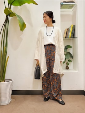 浪口　絵美さん（レディース・164cm）の秋コーディネート