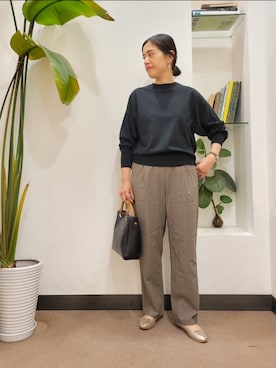 浪口 絵美さん(レディース・164cm)の秋コーディネート