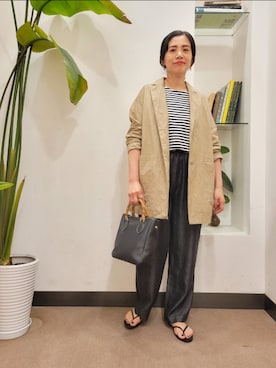 浪口 絵美さん(レディース・164cm)の夏コーディネート