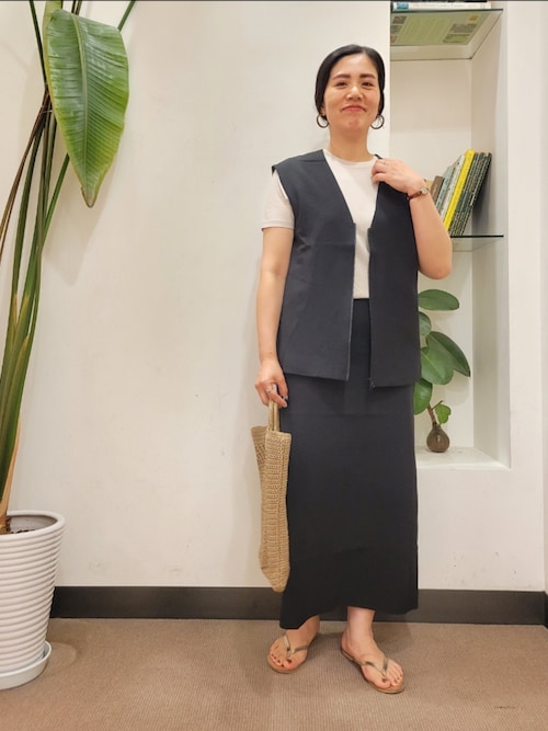 URBAN RESEARCH DOORS / アーバンリサーチ ドアーズ 『UR TECH DRYLUXE』フロントZIPベスト URBAN RESEARCH DOORS｜『UR TECH DRYLUXE』フロントZIPベスト